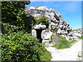 SY6872 : Quarry chamber, Tout Quarry by Oliver Dixon