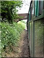 SU6132 : Mid-Hants Railway, Bighton Lane Bridge by David Dixon