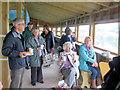 SP9313 : Light Refreshments in the Bird Hide at College Lake by Chris Reynolds