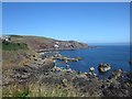 NT9167 : Looking north along the coast from St Abbs by Graham Robson