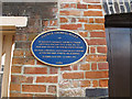 TL5503 : Thomas Byles plaque, Ongar station by Stephen Craven