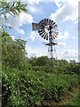 SE7043 : Creaking windpump, Wheldrake Ings by Pauline E