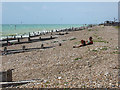 TQ1301 : Beach, West Worthing, Sussex by Christine Matthews