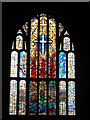 TQ3866 : St Francis church: new east window by Stephen Craven