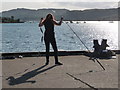 NM8530 : Oban: shes landed a catch by Chris Downer