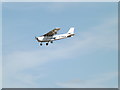 TL8527 : G-SHWK on final approach by Geographer