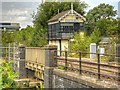 SK9771 : East Holmes Signal Box, Lincoln by David Dixon