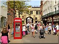 SK9771 : High Street Lincoln, Approaching the Stonebow and Guildhall by David Dixon