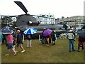 TV6198 : Chinook on Western Lawns Eastbourne by PAUL FARMER