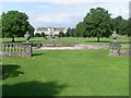 ST0972 : Dyffryn House and the Great Lawn by David Hillas