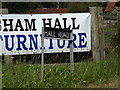 TM3289 : Hall Road sign by Geographer