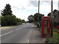 TM0536 : B1070 Hadleigh Road & Holton St.Mary Postbox by Geographer