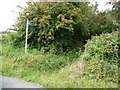 SP0946 : Bridleway signpost, north side, Blake's Hill by Christine Johnstone