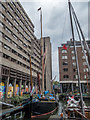 TQ3380 : Thames Barge "Gladys", St Katharine Docks, London E1 by Christine Matthews