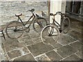 SP2429 : Ladies' push-bikes beneath Chastleton House, Chastleton, Oxfordshire by Brian Robert Marshall