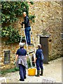 SP2429 : Harvesting the pear crop (1), Chastleton House, Chastleton, Oxfordshire by Brian Robert Marshall