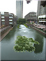 TQ3281 : Barbican tour: the lake by Stephen Craven