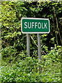 TM0433 : Suffolk County sign on Lower Street by Geographer