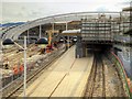 SJ8499 : New Roof at Victoria Station by David Dixon