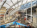 SJ8499 : New Roof Under Construction at Manchester Victoria Station by David Dixon