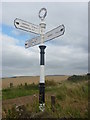 NT5770 : Rural East Lothian : ELCC Fingerpost At Chesters Crossroads by Richard West