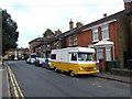 TQ7555 : Classic Peugeot Camper Van, Upper Fant Road, Maidstone by Chris Whippet