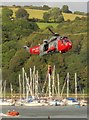 SX8851 : Air sea rescue display at Dartmouth Regatta by Derek Harper