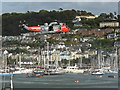 SX8851 : Dartmouth Regatta - air sea rescue display by Chris Allen