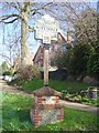 TM0475 : Botesdale village sign by Adrian S Pye