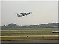 SJ8183 : Take Off at Manchester by David Dixon