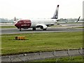 SJ8184 : Norwegian Air Shuttle at Manchester Airport by David Dixon