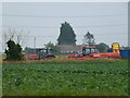 TF2532 : Harvesting potatoes on Gosberton Marsh by Richard Humphrey