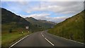 NN2207 : Approaching Loch Restil by Steven Haslington