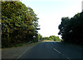 TL7067 : B1085 Station Road approaching bridge over the A14 by Geographer