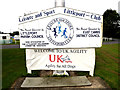 TL5687 : Littleport Sports And Leisure Centre sign by Geographer