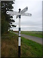 NT5266 : East Lothian County Council Fingerposts : Redshill Crossroads by Richard West