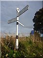 NT5565 : East Lothian County Council Fingerposts : Hopes Road-end by Richard West