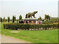 SK1814 : The Polar Bear Memorial, National Memorial Arboretum by David Dixon