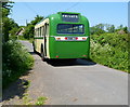 SO7309 : Preserved bus heads towards Fretherne by Jaggery