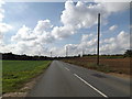 TM1159 : A1120 Earl Stonham near Meadow View Farm by Geographer