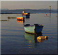 SD4465 : Small boats moored on the beach by Ian Taylor