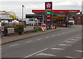 SJ5128 : Shrewsbury Road Texaco in Wem by Jaggery