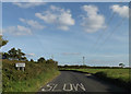 TL7146 : Entering Brockley Green on Hundon Road by Geographer