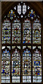 SO7745 : Founders Window, Great Malvern Priory by Julian P Guffogg