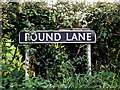 TM3292 : Pound Lane sign by Geographer