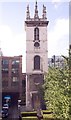 TQ3280 : Tower, former Church of St Mary Somerset, Upper Thames Street by Jim Osley