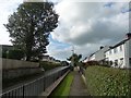 NY2549 : Raised pavement, Cross Lane, Wigton by Christine Johnstone