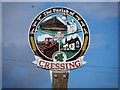 TL7820 : Cressing village sign (close-up) by Bikeboy