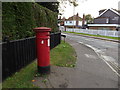 TG2206 : Tuckswood Lane/Ipswich Road Victorian Postbox by Geographer