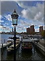 TQ2677 : Houseboats in River Thames at Chelsea by PAUL FARMER